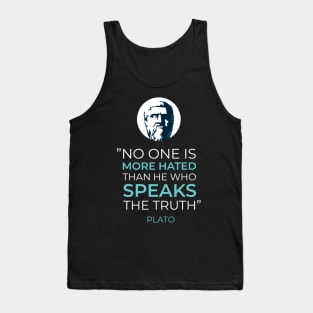 PLATO QUOTE Tank Top